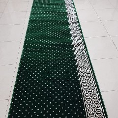 karpet masjid mirac hijau